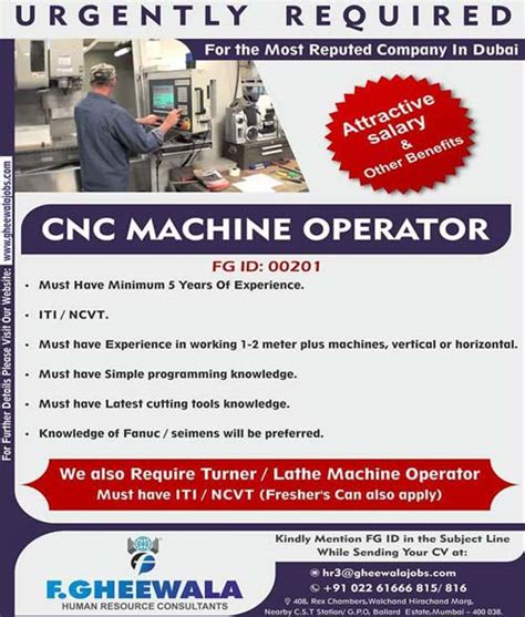 cnc machine jobs in uae|Urgent! cnc machine operator jobs in Dubai .